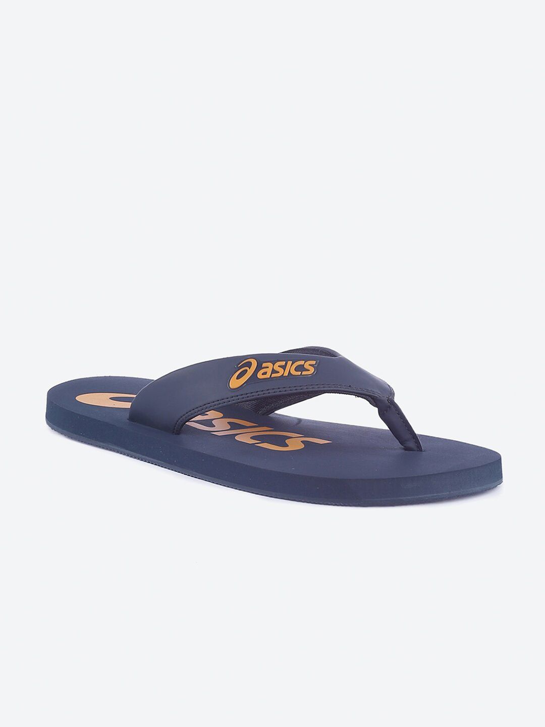 ASICS Unisex Blue & Yellow Printed ZORIAN BM Thong Flip-Flops Price in India