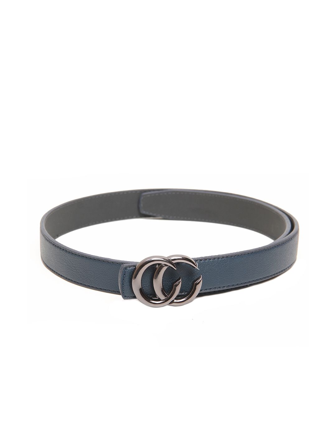 Calvadoss Women Navy Blue Textured Belt Price in India