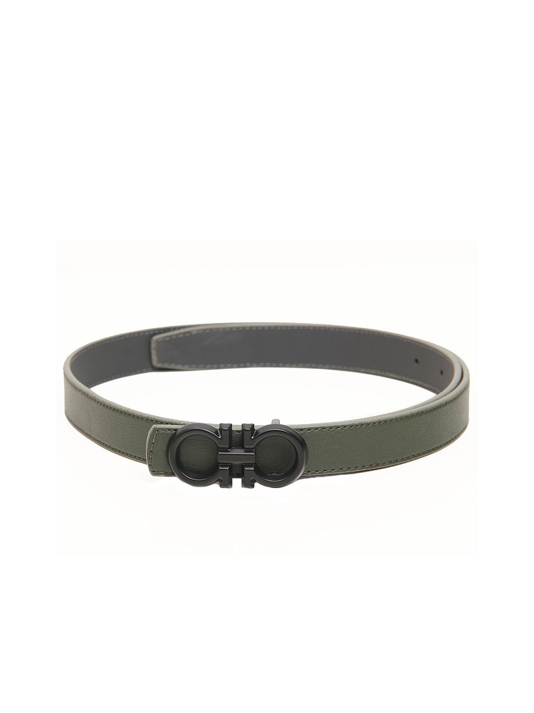 Calvadoss Women Green Textured Belt Price in India