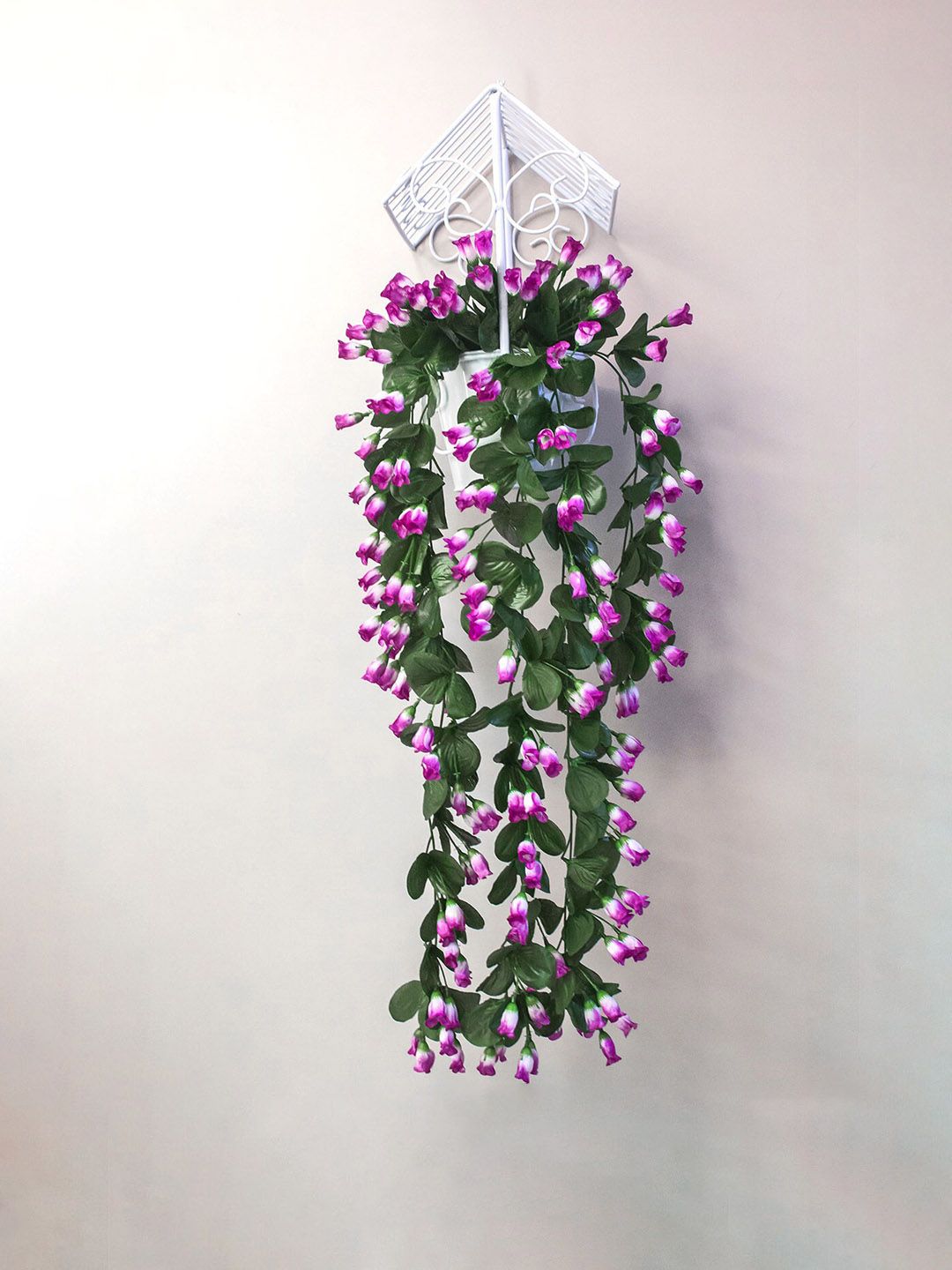 AMFLIX Purple Artificial Hanging Creeper Plants Price in India