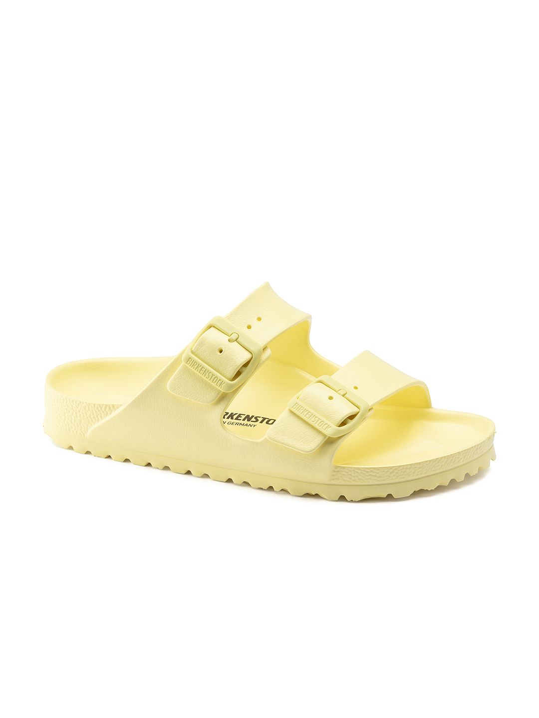 Birkenstock Unisex Yellow Arizona Essentials Sliders Price in India