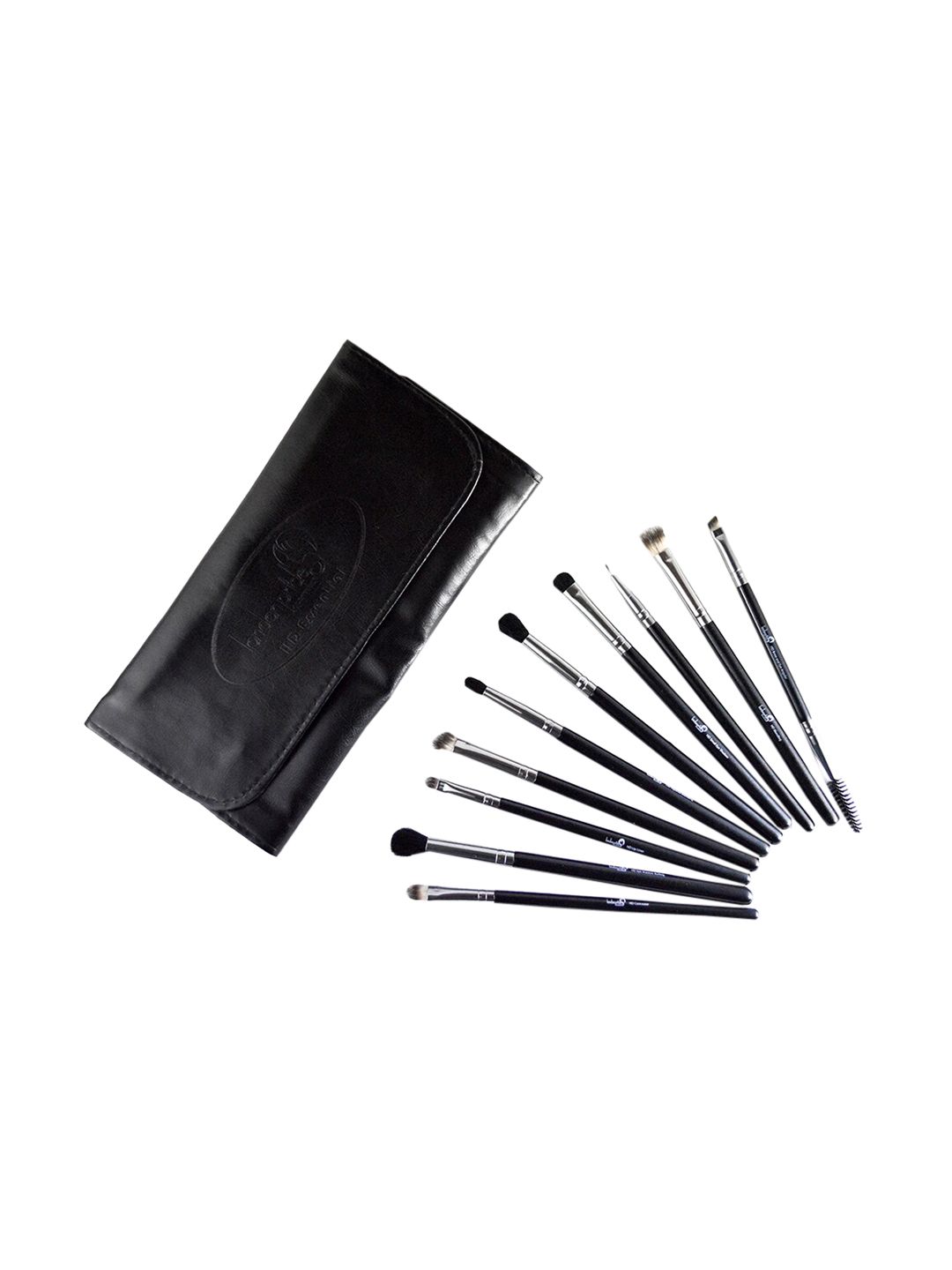 london pride cosmetics Set of 10 HD Eye Makeup Essential Brushes Price in India
