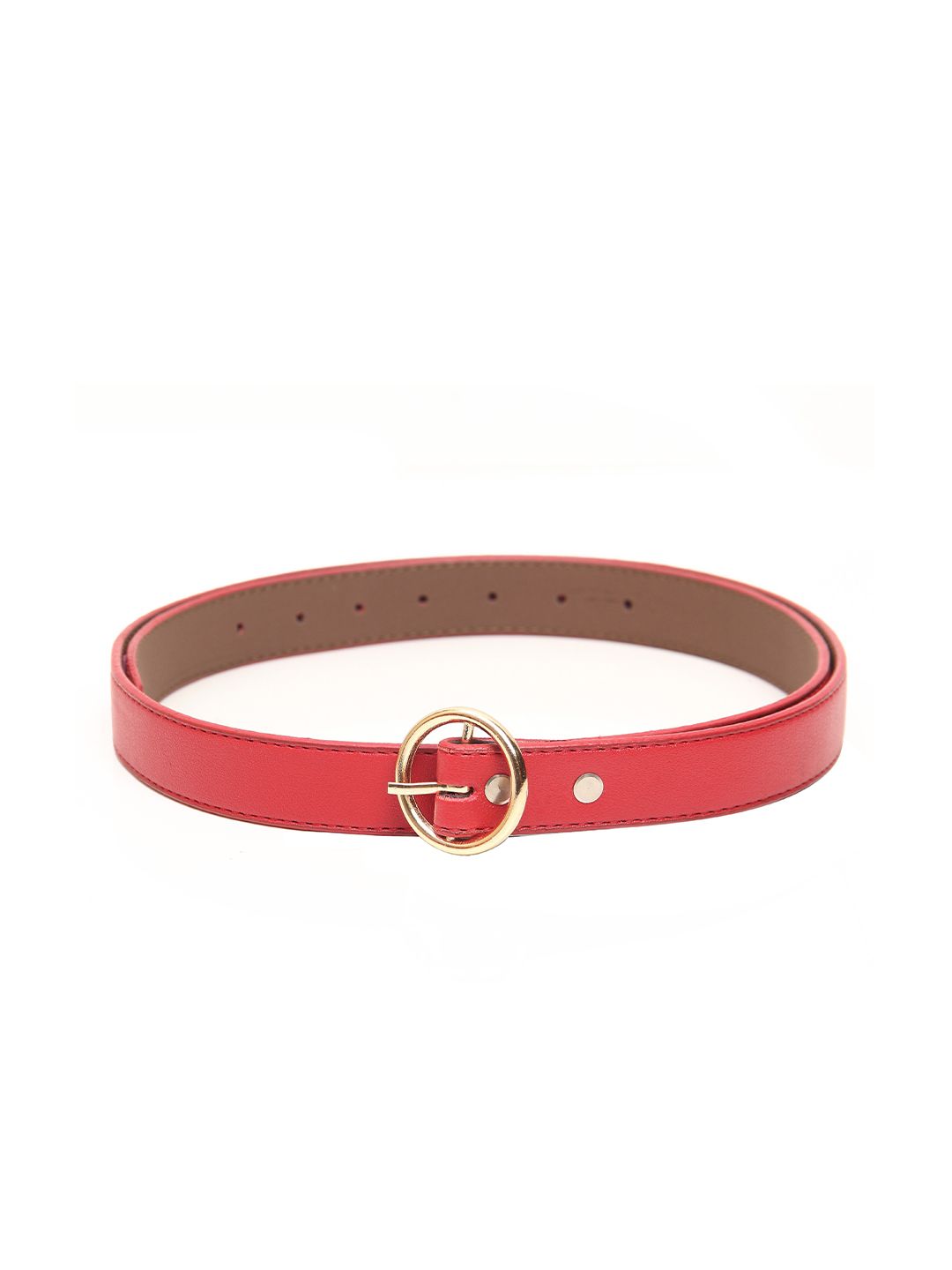 Calvadoss Women Red Solid Belt Price in India