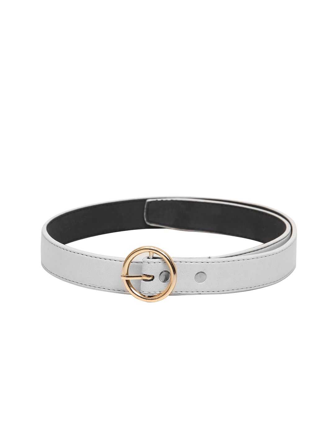 Calvadoss Women White Textured Belt Price in India