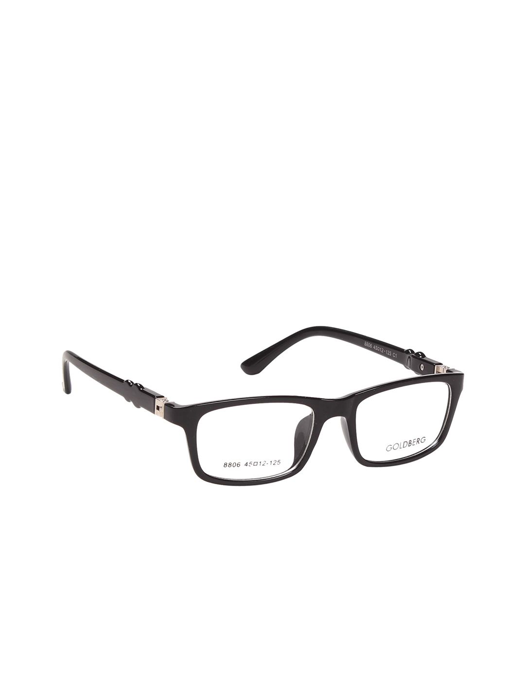 Gold Berg Black Full Rim Wayfarer Frames Price in India