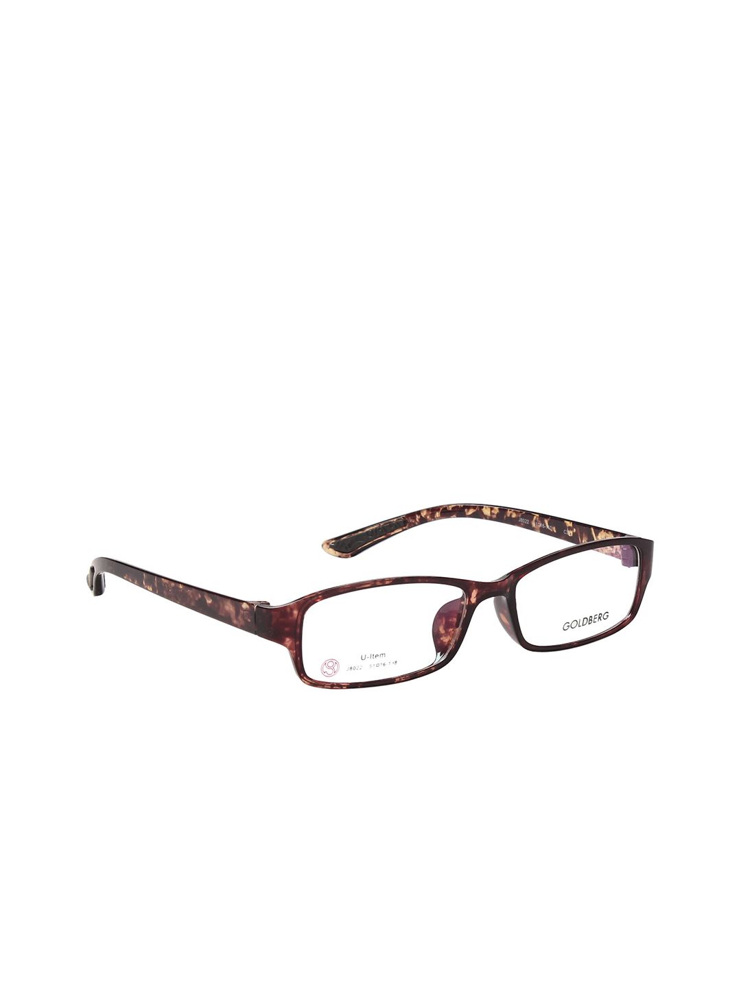 Gold Berg Brown Full Rim Rectangle Frames Price in India