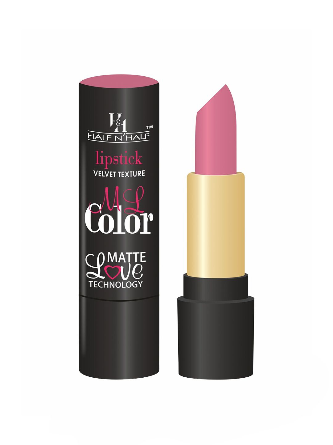 Half N Half Velvet Matte Texture My Color Lipstick - Lady Bug Price in India
