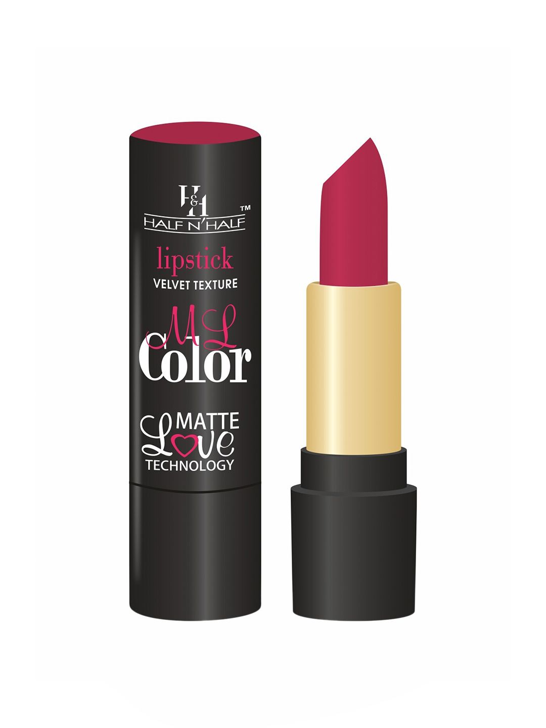 Half N Half Velvet Matte Texture My Color Lipstick - All Fired Up Price in India