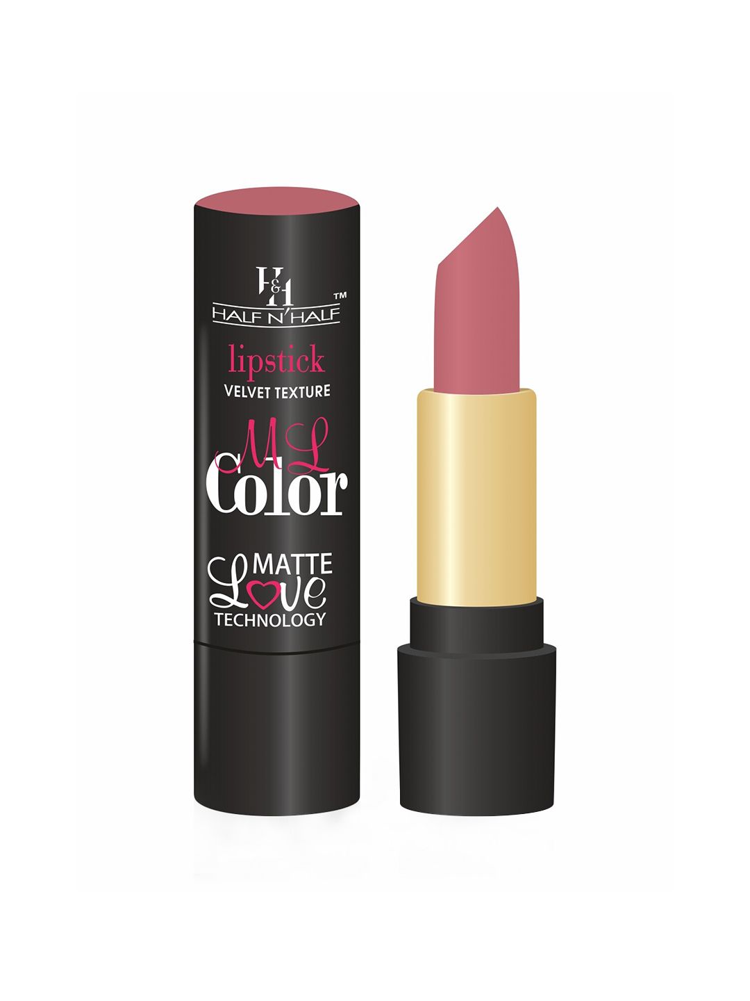 Half N Half ML Color Velvet Texture Matte Love Technology Lipstick - Kinda Sexy Price in India