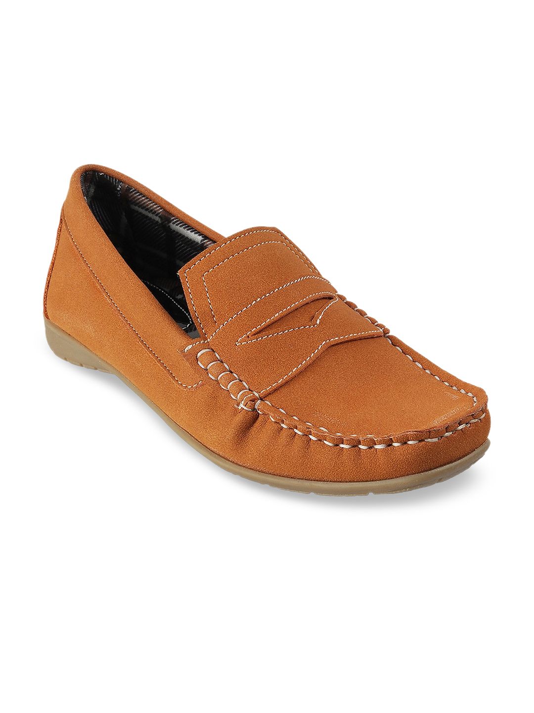 Catwalk Women Tan Brown Driving Shoes Price in India