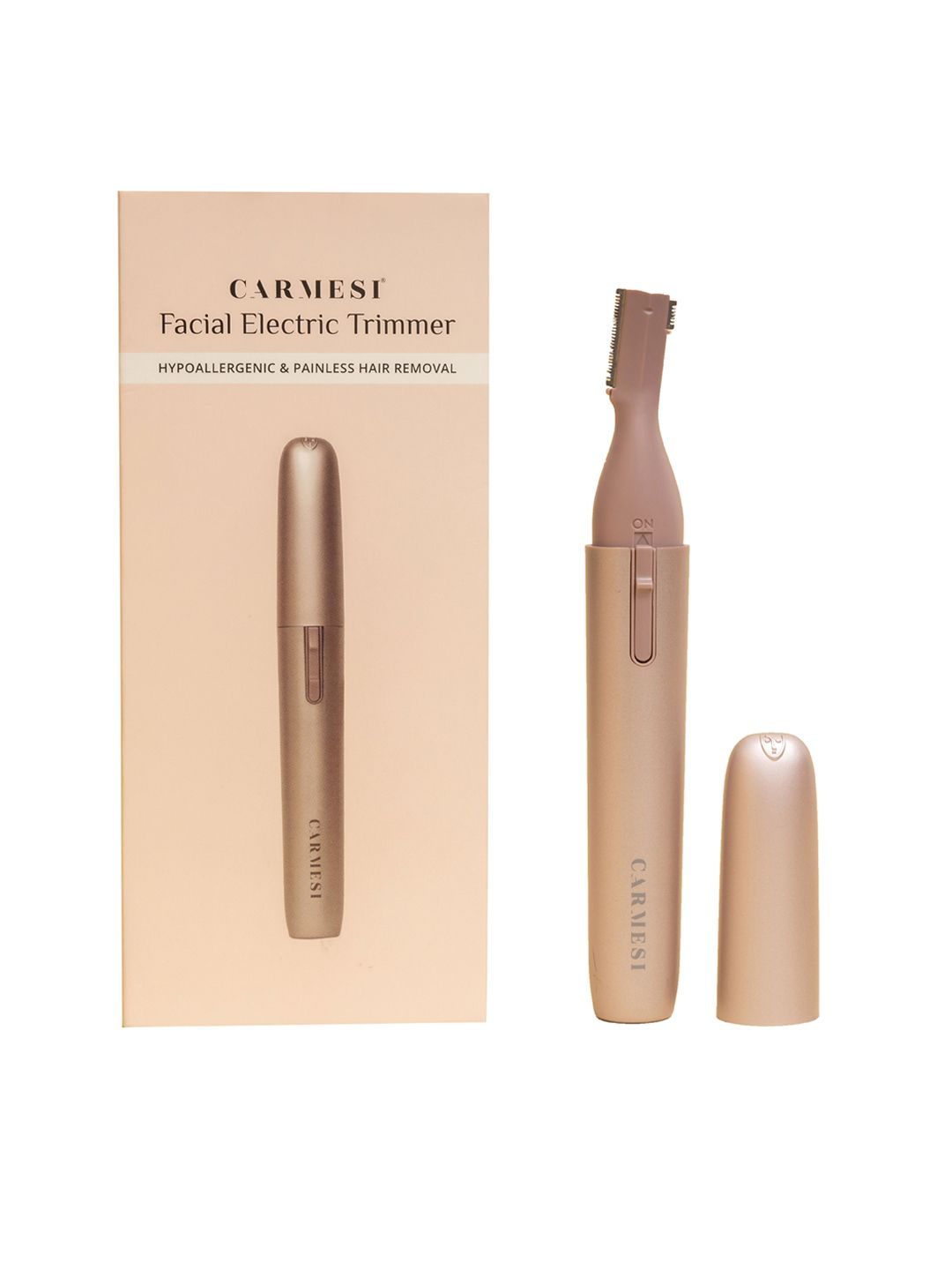 CARMESI Women Facial Electric Trimmer with Eyebrow Comb + Cleaning Brush Price in India