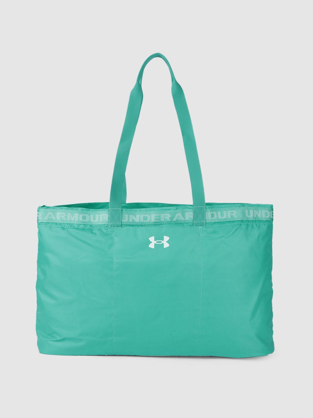 UNDER ARMOUR Sea Green Solid Shopper Tote Bag Price in India