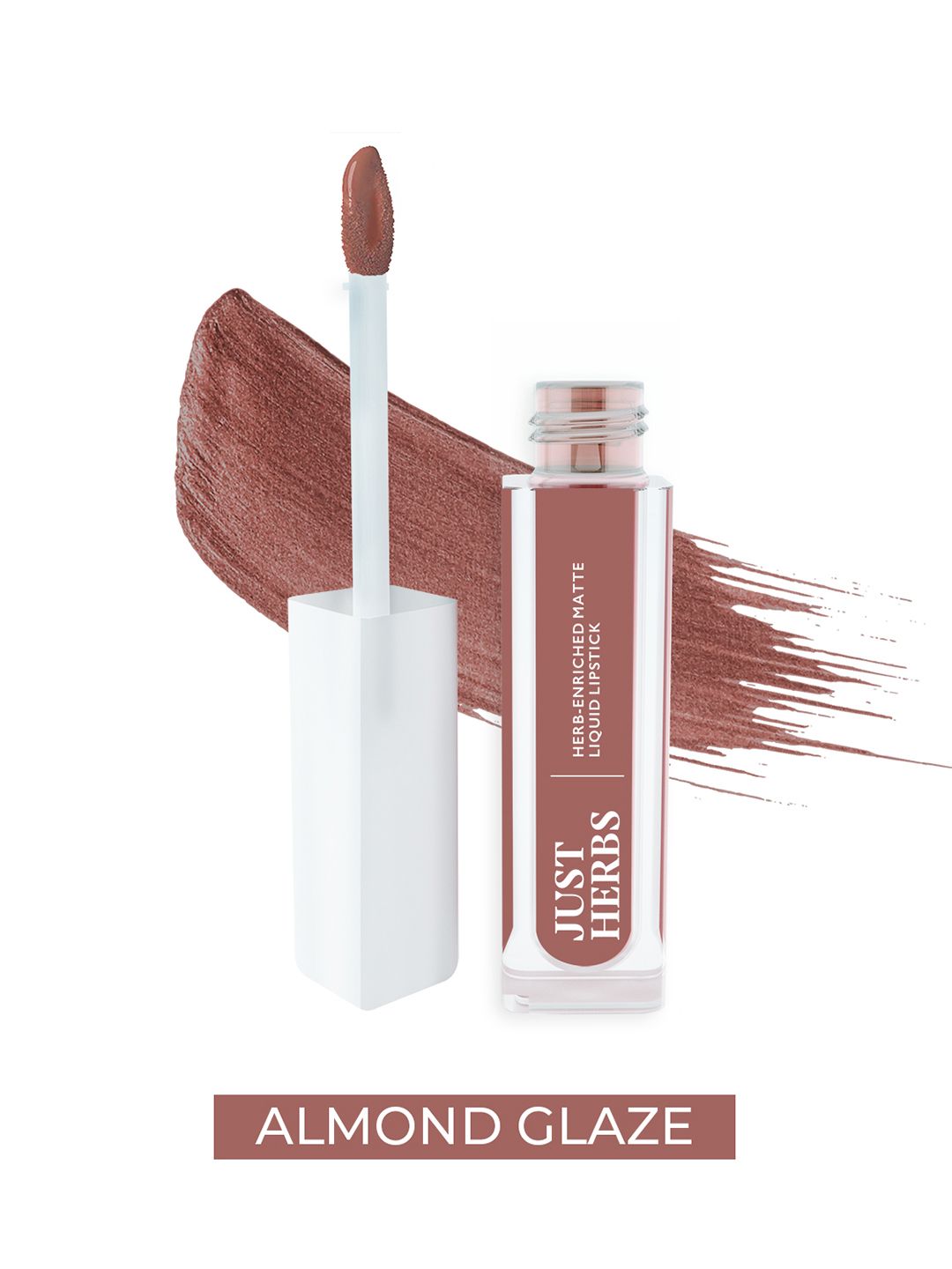 Just Herbs Herb-Enriched Matte Liquid Lipstick 2 ml - Almond Glaze 15 Price in India