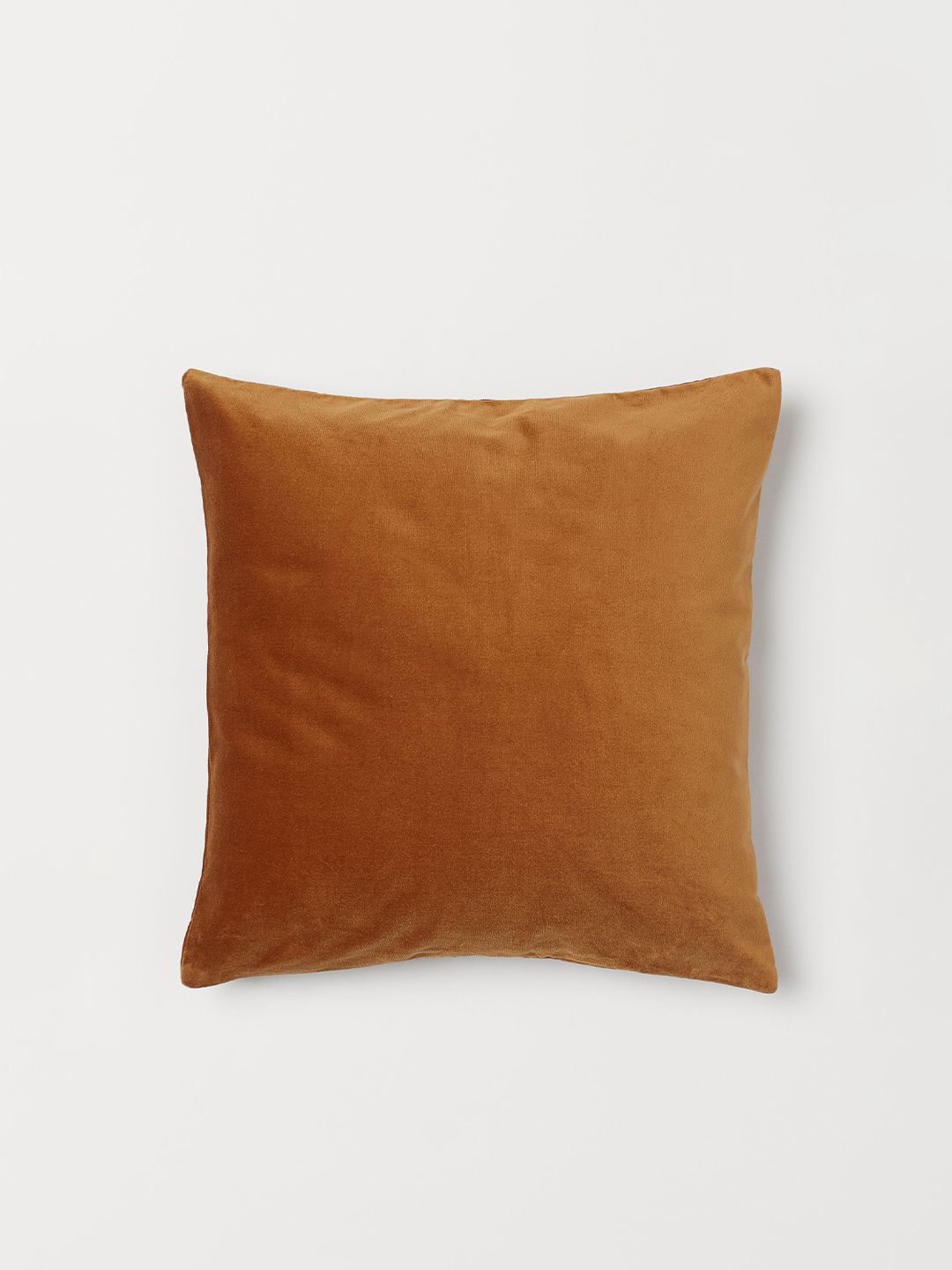 H&M Brown Velvet Cushion Cover Price in India