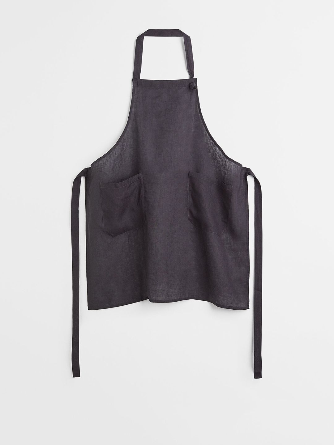 H&M Grey Linen Apron Price in India