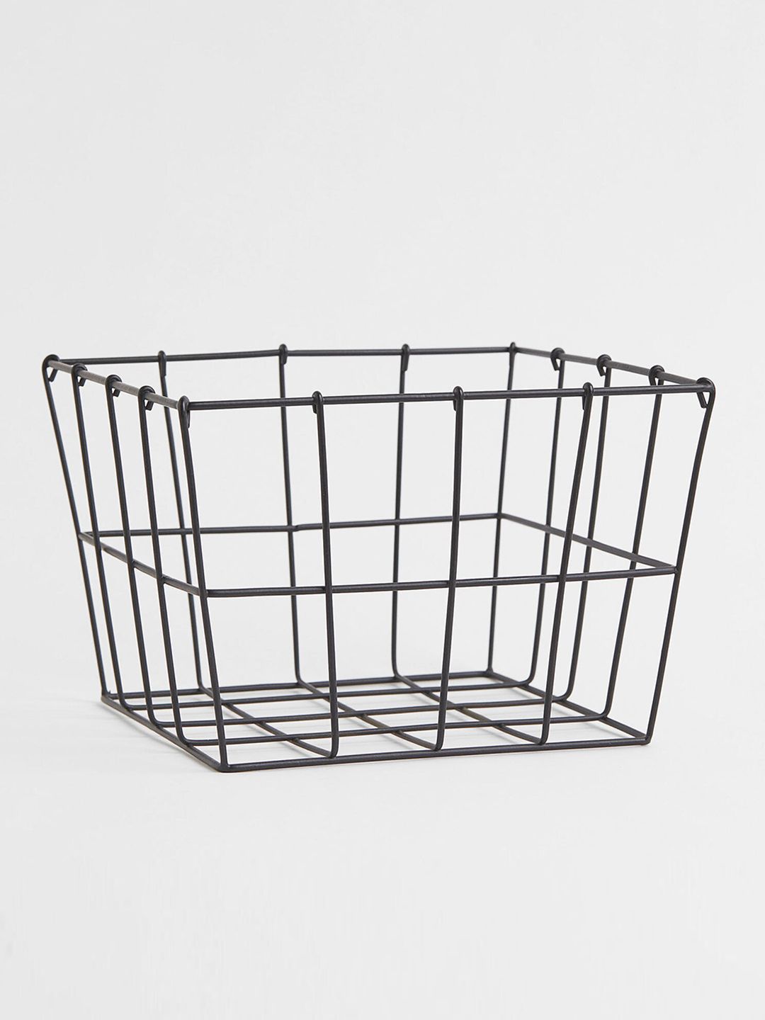 H&M Black Large Metal Wire Basket Price in India