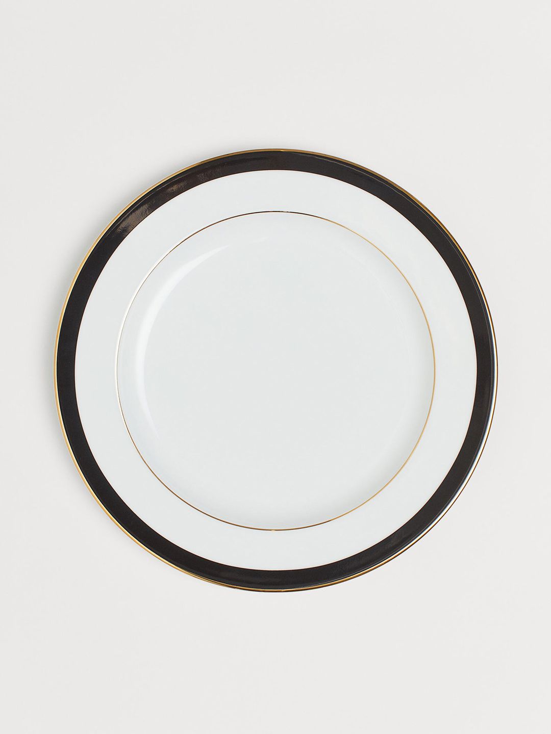 H&M White Porcelain Plate Price in India