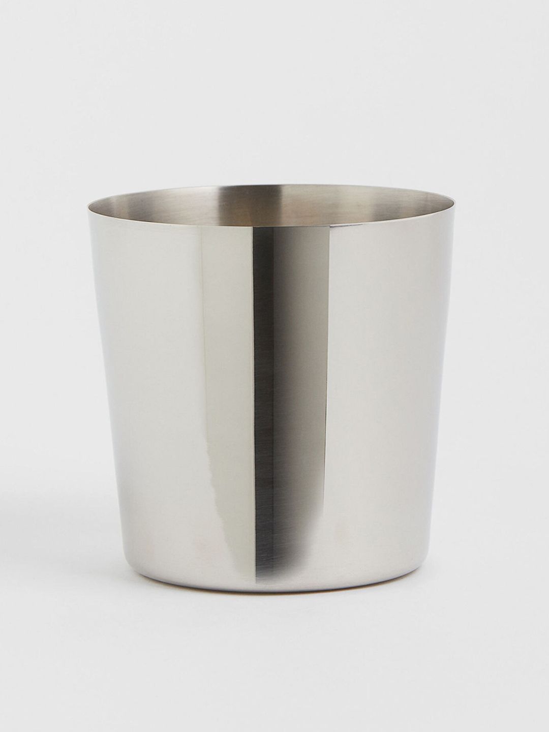 H&M Silver-Toned Metal Plant Pot Price in India