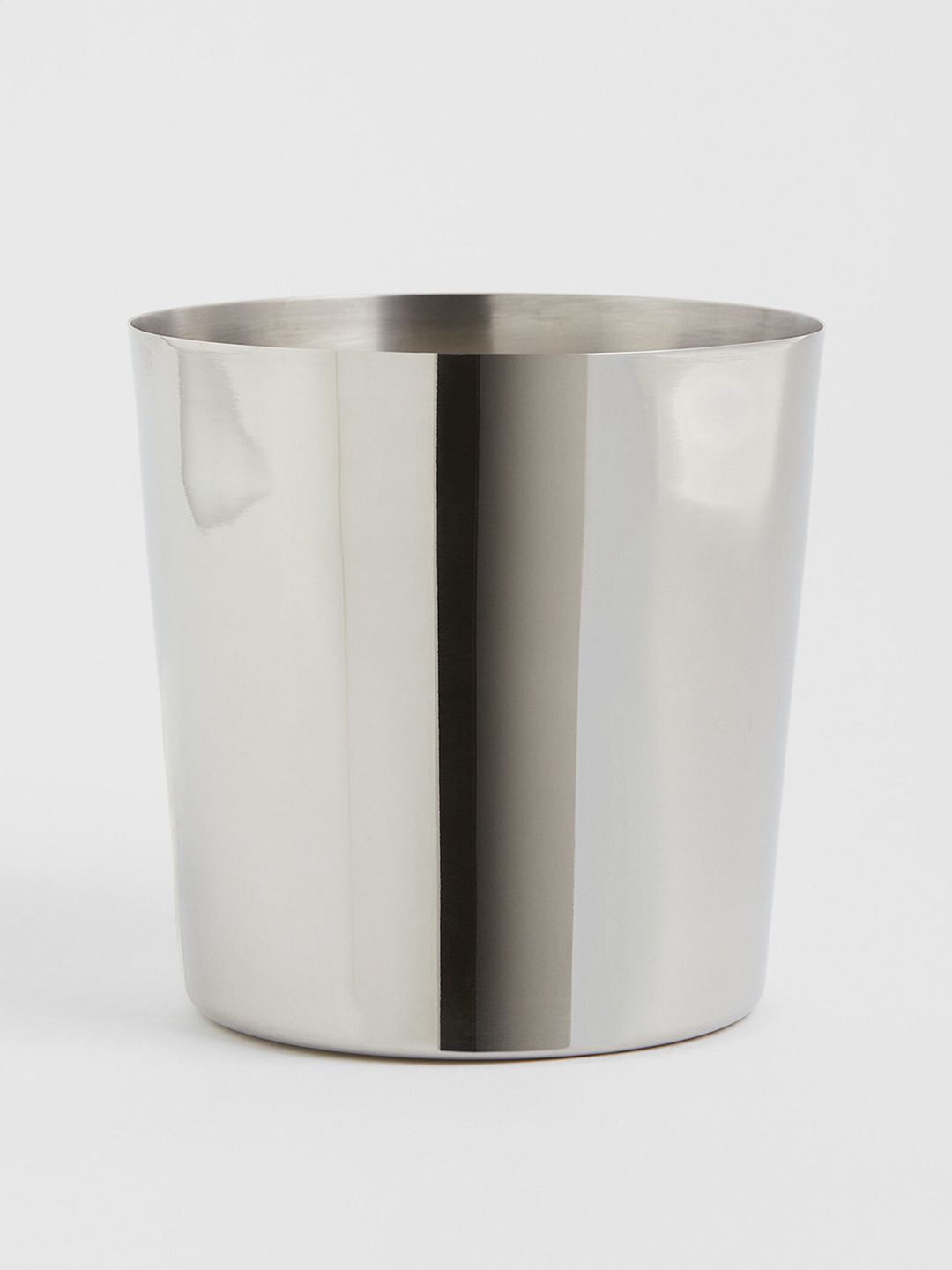 H&M Silver-Toned Metal Plant Pot Price in India