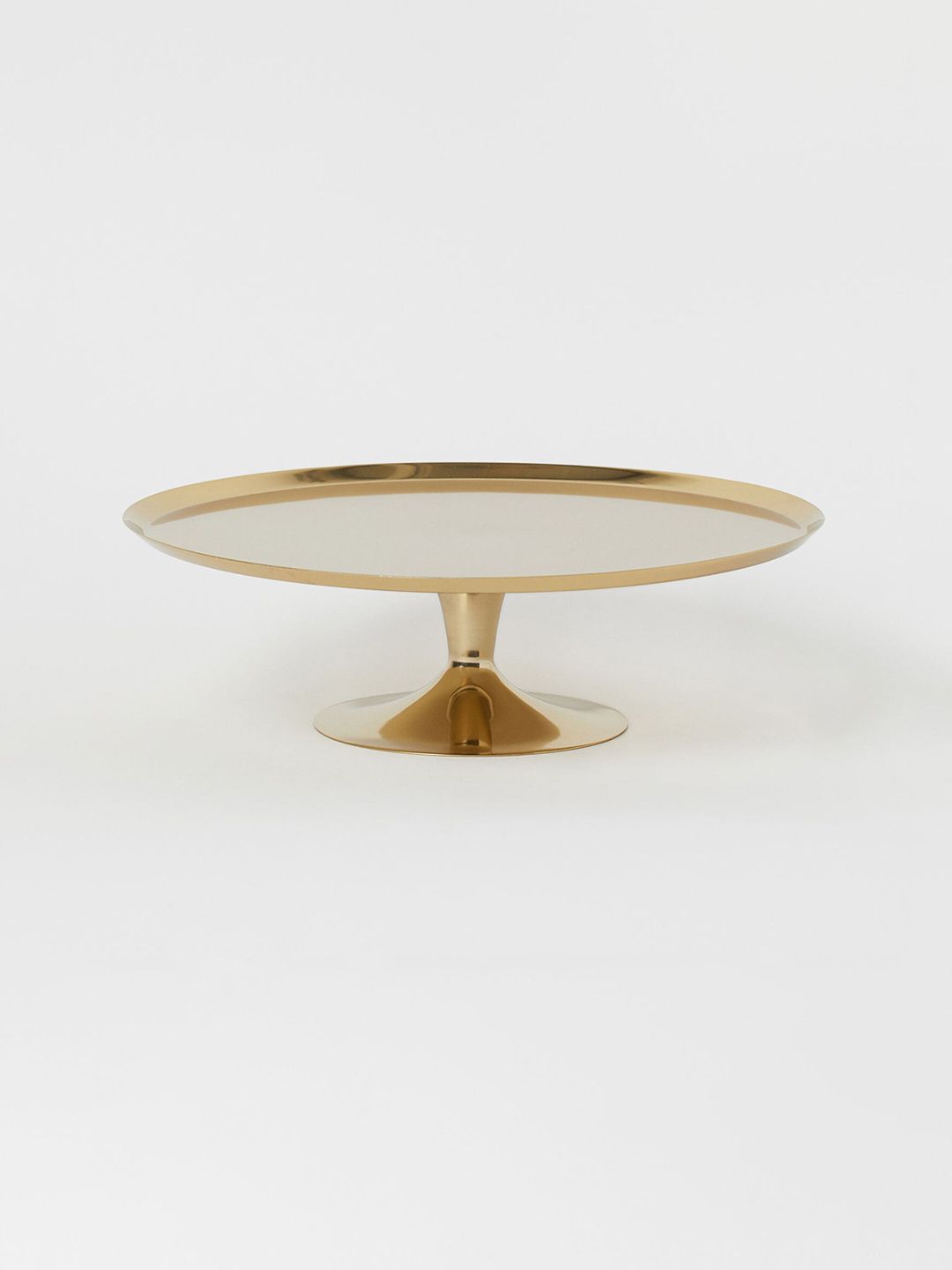 H&M Unisec Gold Toned Metal Cake Stand Price in India