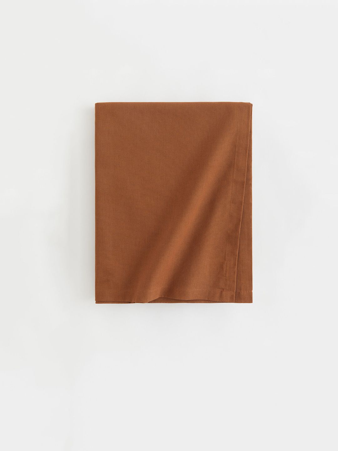 H&M Brown Solid Cotton Tablecloth Price in India