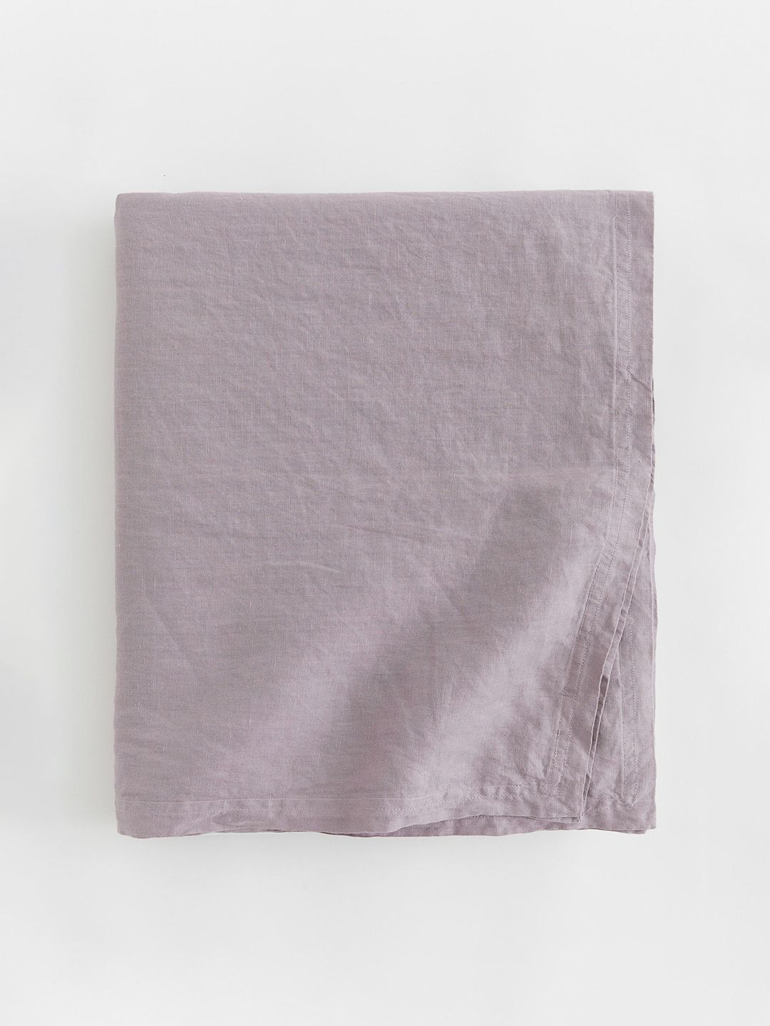 H&M Purple Washed Linen Tablecloth Price in India