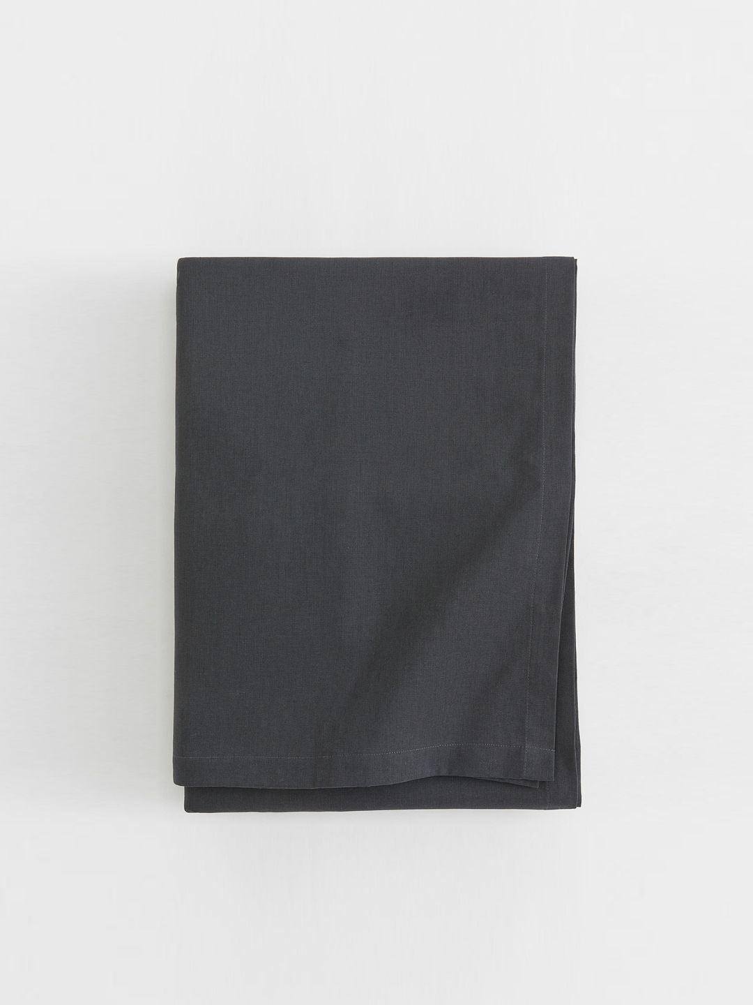 H&M Charcoal Grey Cotton Tablecloth Price in India
