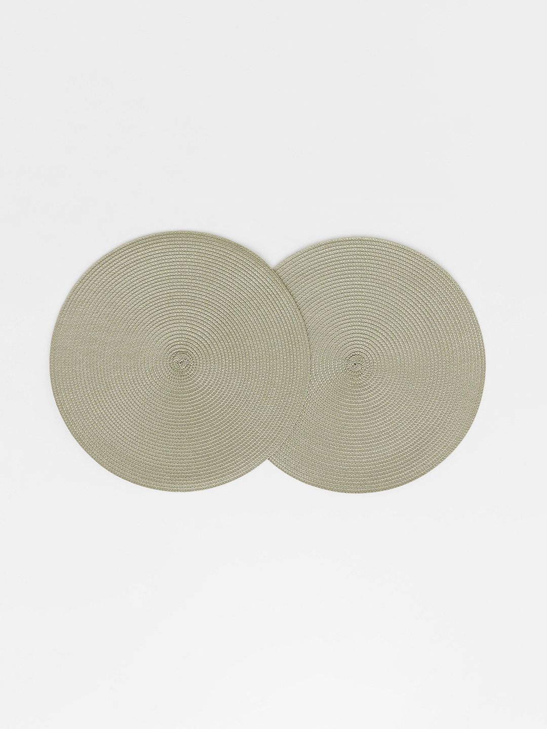 H&M Green 2-Pack Round Table Mats Price in India