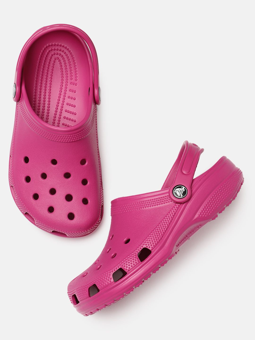 Crocs Unisex Pink Classic Clogs Price in India