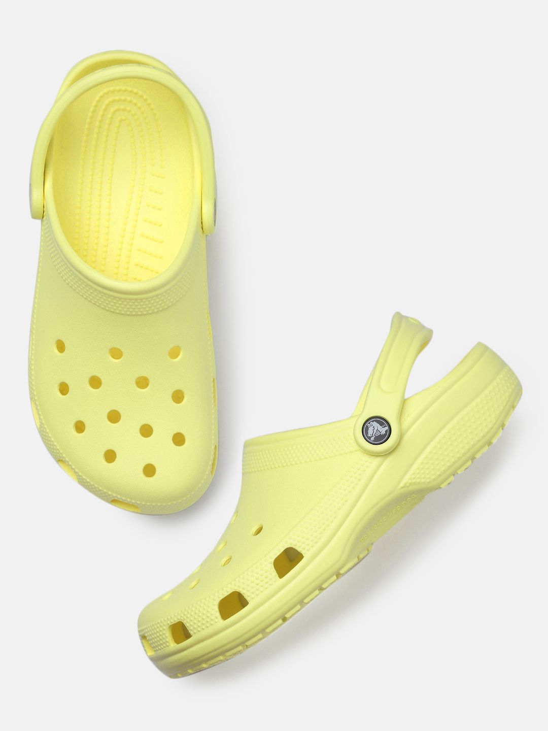 Crocs Unisex Lime Green Croslite Clogs Price in India