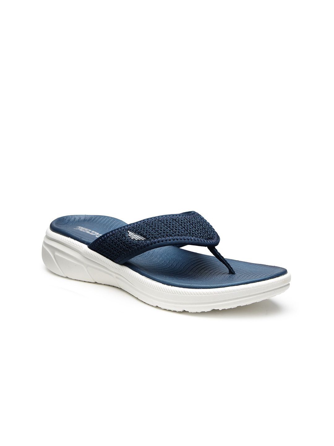 Red Tape Women Navy Blue Thong Flip-Flops Price in India