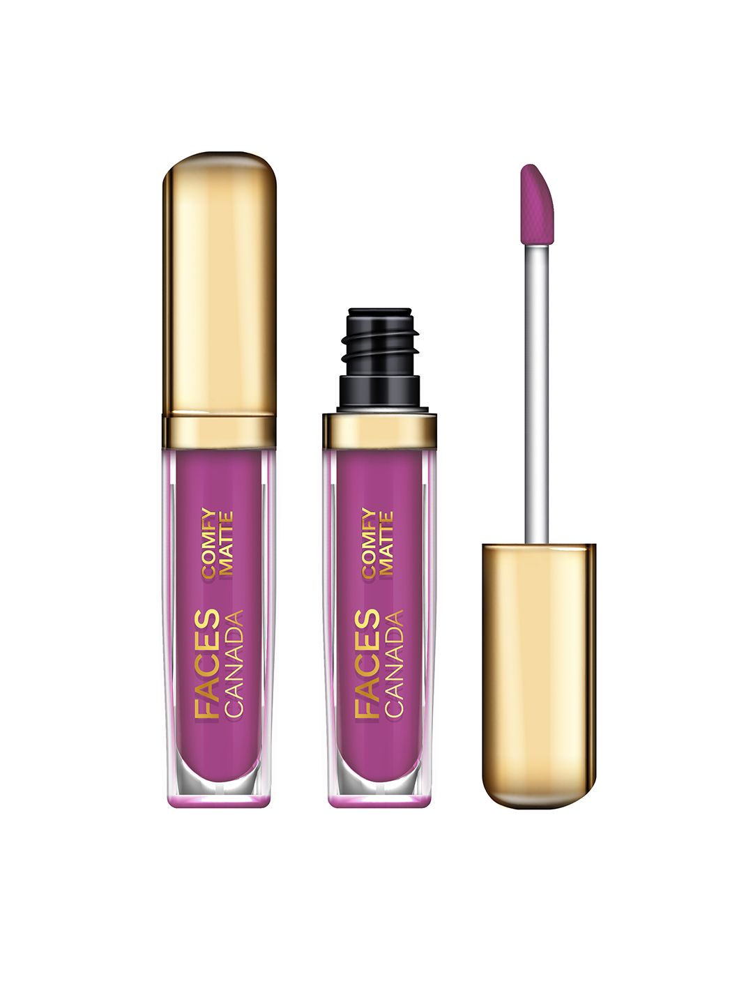 FACES CANADA Comfy Matte Lip Color 3 ml - End Of Story 03 Price in India