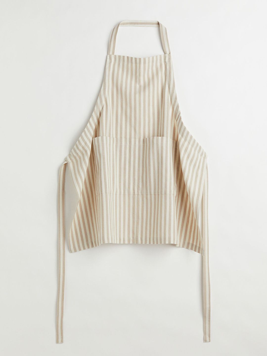 H&M Unisex Beige Striped Apron Price in India