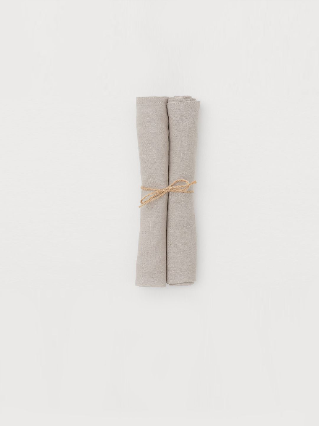 H&M Beige 2-pack Linen Napkins Price in India