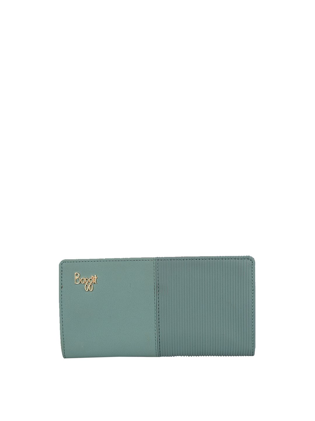 Baggit Women Turquoise Blue Two Fold Wallet Price in India