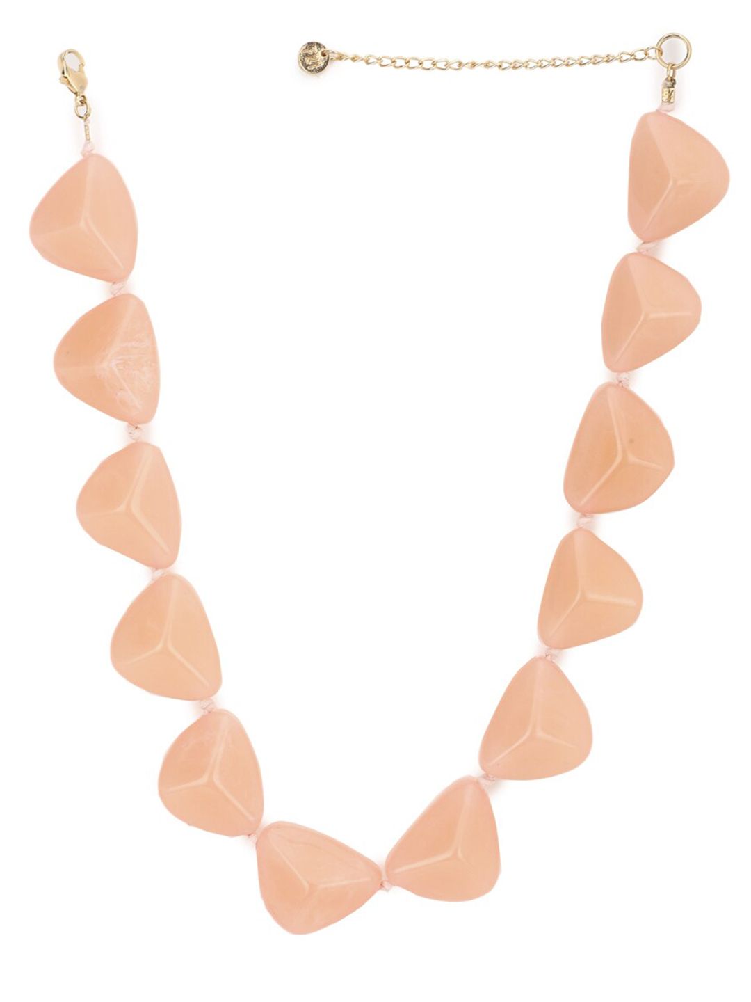 FOREVER 21 Women Peach-Coloured Necklace Price in India
