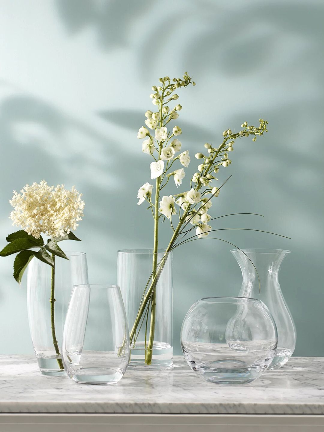 Marks & Spencer Transparent Solid Glass Vase Price in India
