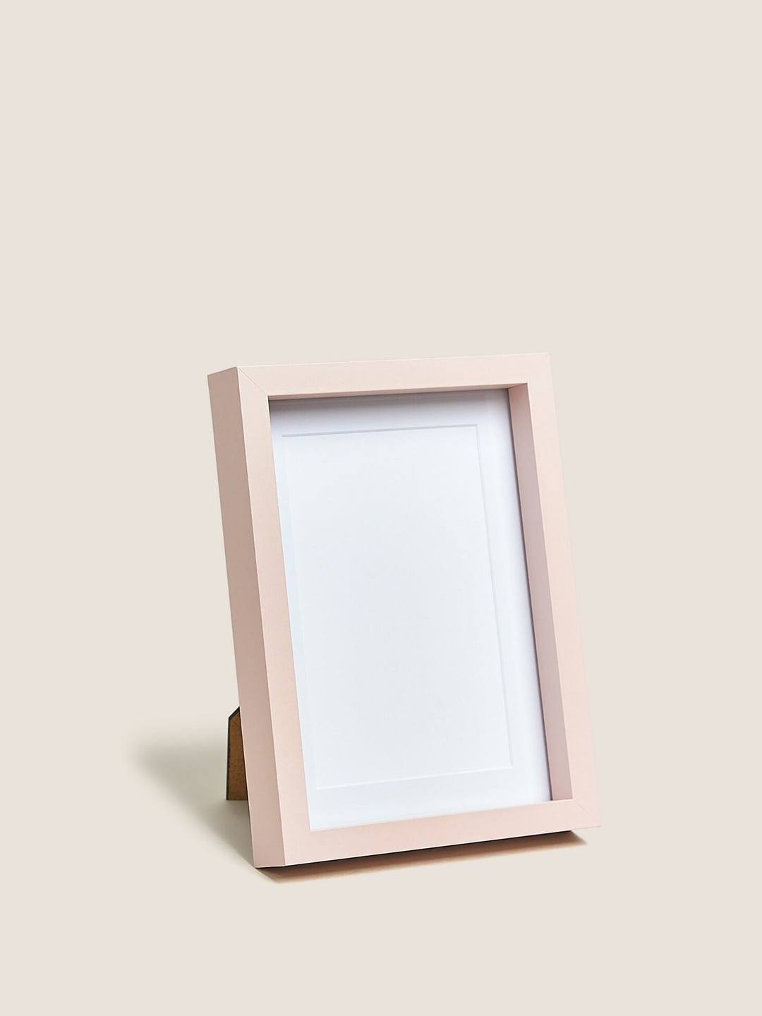 Marks & Spencer Beige Solid Wooden Table Photo Frame Price in India
