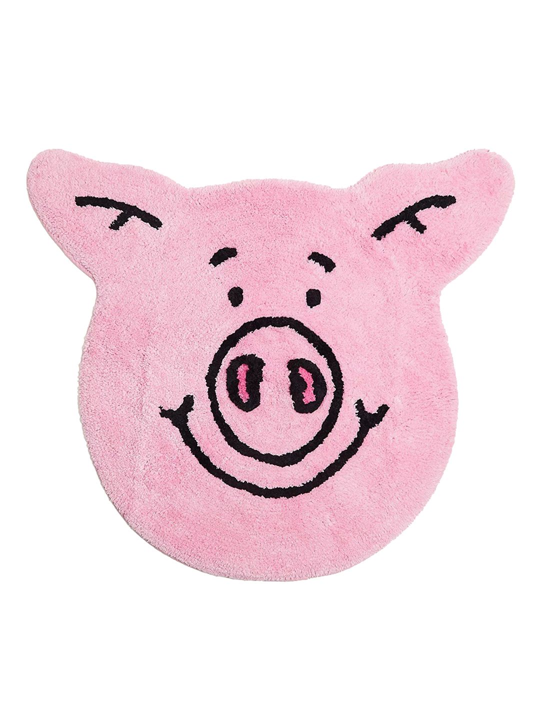 Marks & Spencer Unisex Pink Printed Bath Rugs Price in India