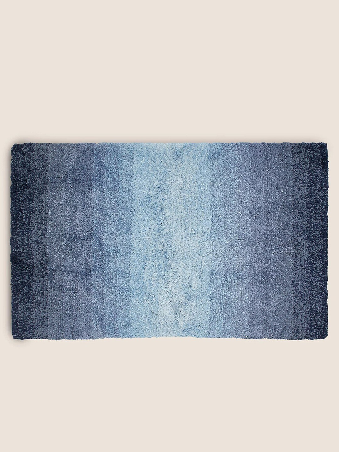 Marks & Spencer Blue 150 GSM Super Soft Quick Dry Bath Rug Price in India