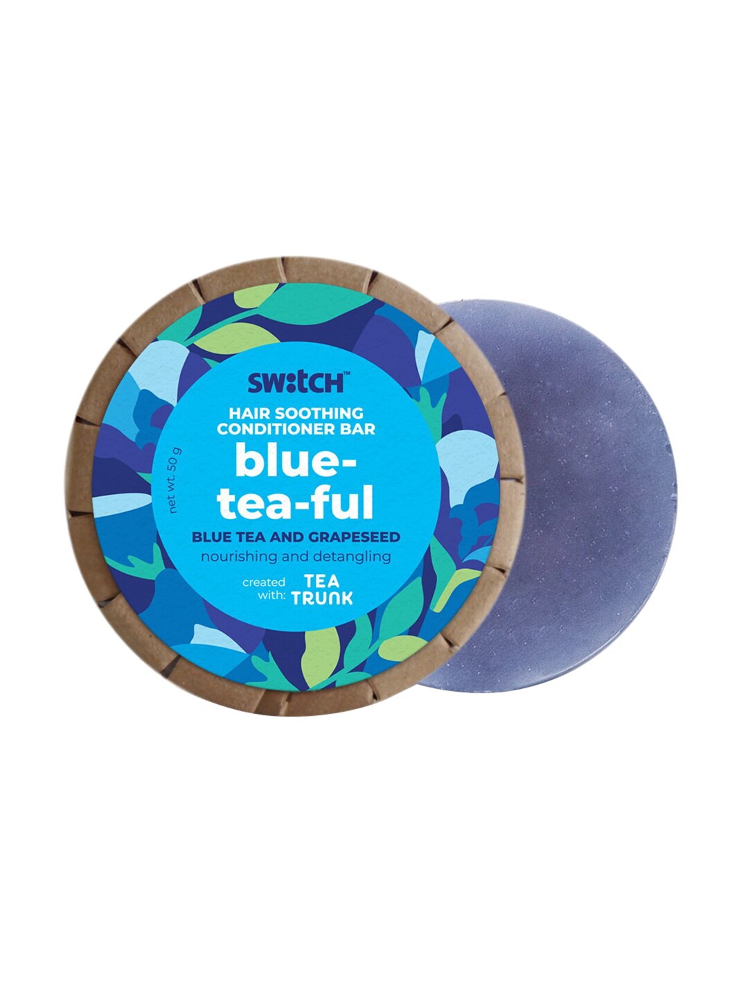 The Switch Fix Hair Soothing Blue-Tea-Ful Conditioner Bar for All Type Hair - 50g Price in India