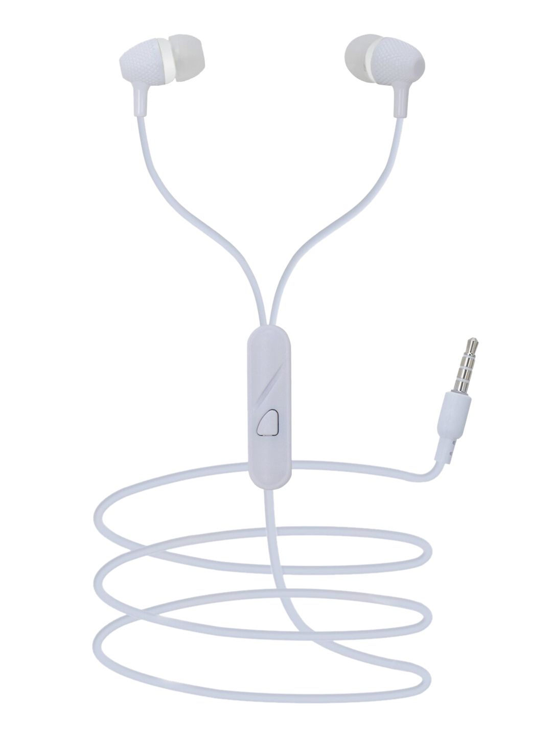 SWAGME White IE009 in-Ear Wired Earphones with Mic Price in India