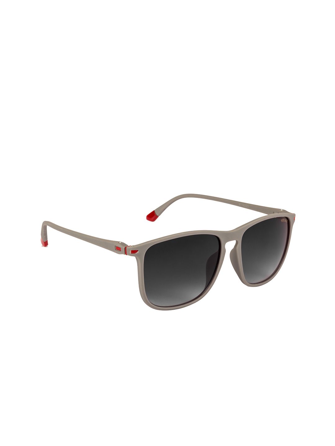 Voyage Unisex Grey Lens & Gunmetal-Toned Wayfarer Sunglasses BT192321MG3312Z Price in India