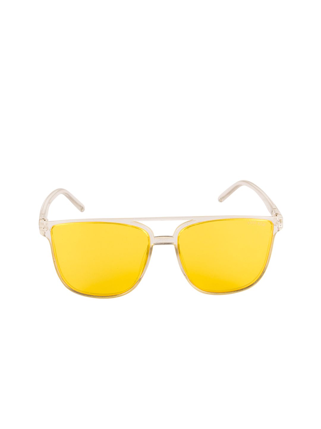 Voyage Unisex Yellow UV Protected Wayfarer Sunglasses BF82008MG3341Z Price in India