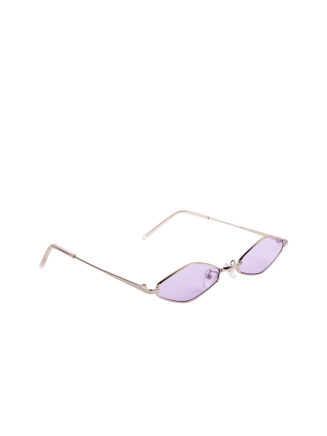 Voyage Unisex Purple Lens & Silver-Toned Other Sunglasses with UV Protected Lens Price in India