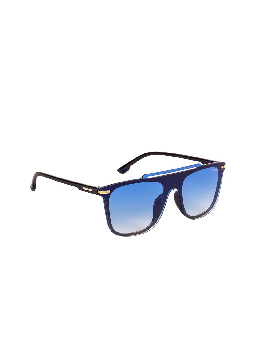 Voyage Unisex Blue Lens & Blue Wayfarer Sunglasses with UV Protected Lens 19279MG3281Z Price in India