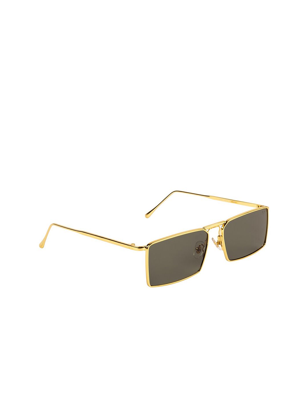 Voyage Unisex Green Lens & Gold-Toned Square Sunglasses 2057MG3574Z Price in India