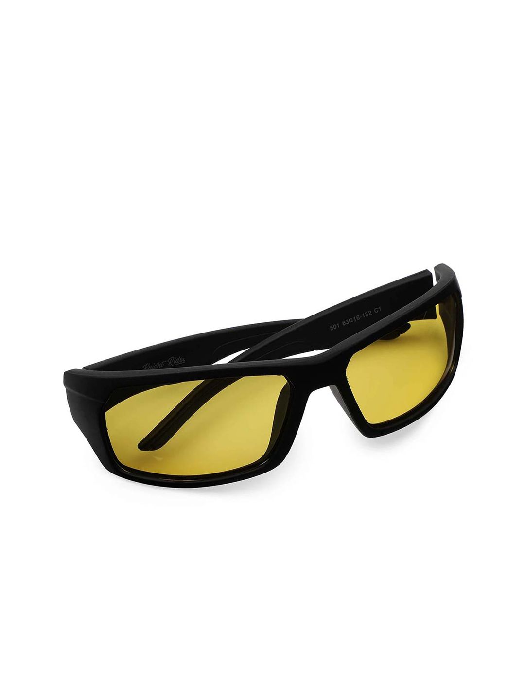 Intellilens Black UV Polarized Anti Glare Night Driving Glasses INTEL109 Price in India