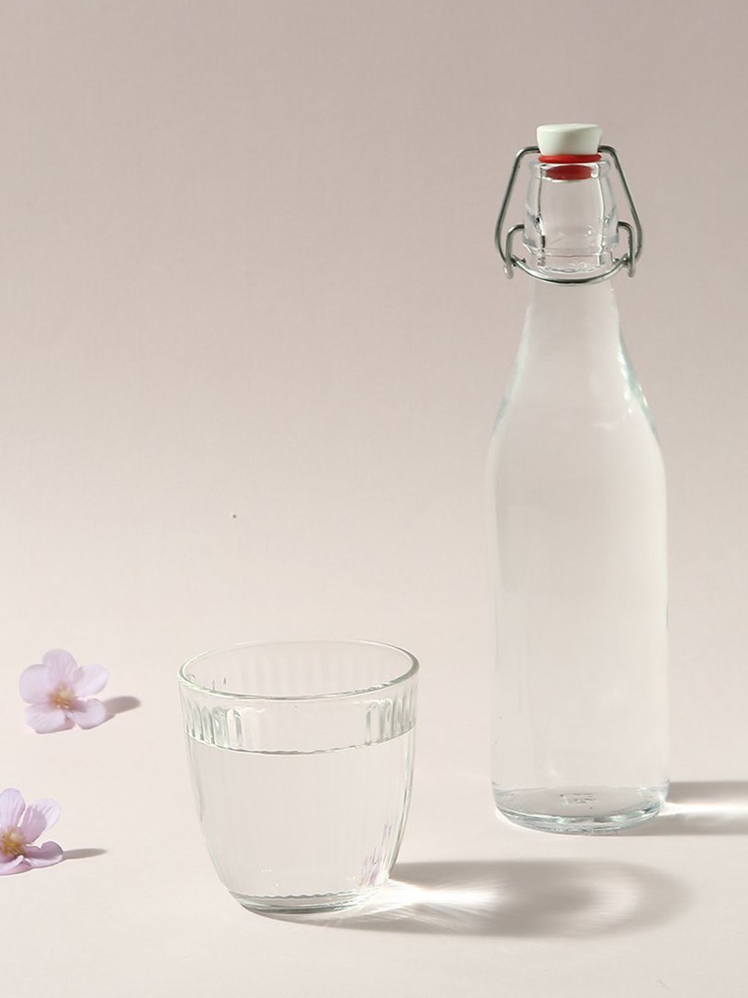 Wonderchef Transparent Bormioli Water Bottle - 500ml Price in India