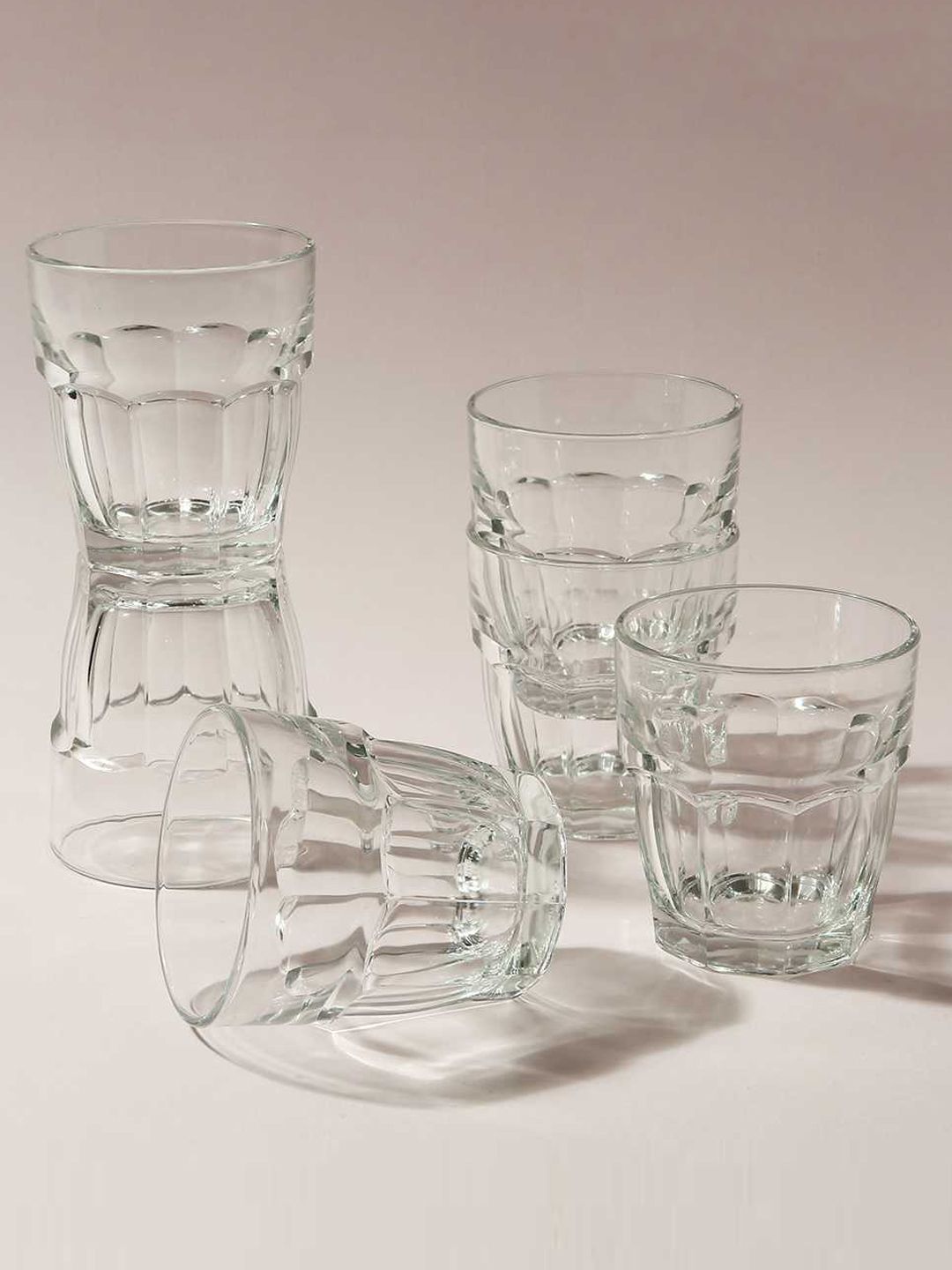 Wonderchef Set Of 6 Bormioli Rockbar Water Glasses - 270 ML Price in India